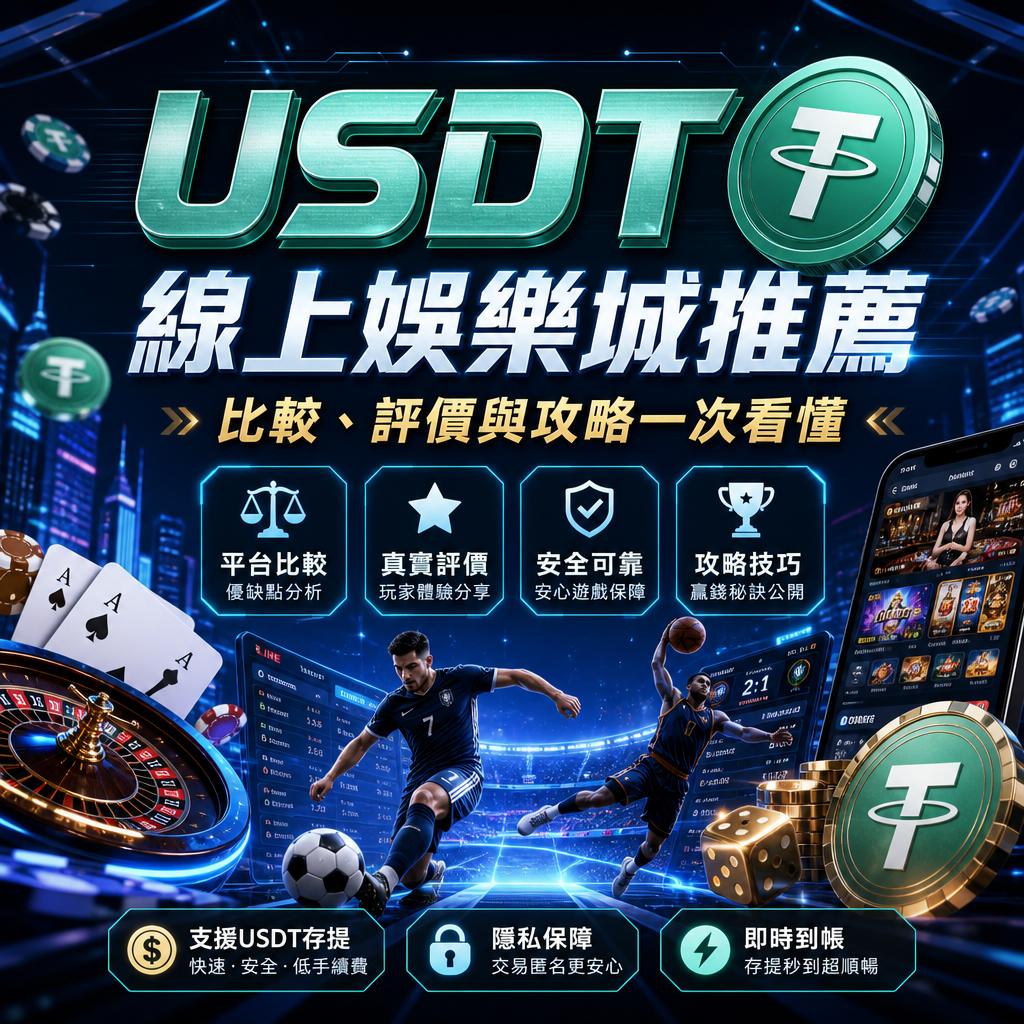 USDT 線上娛樂城推薦：比較、評價與攻略一次看懂