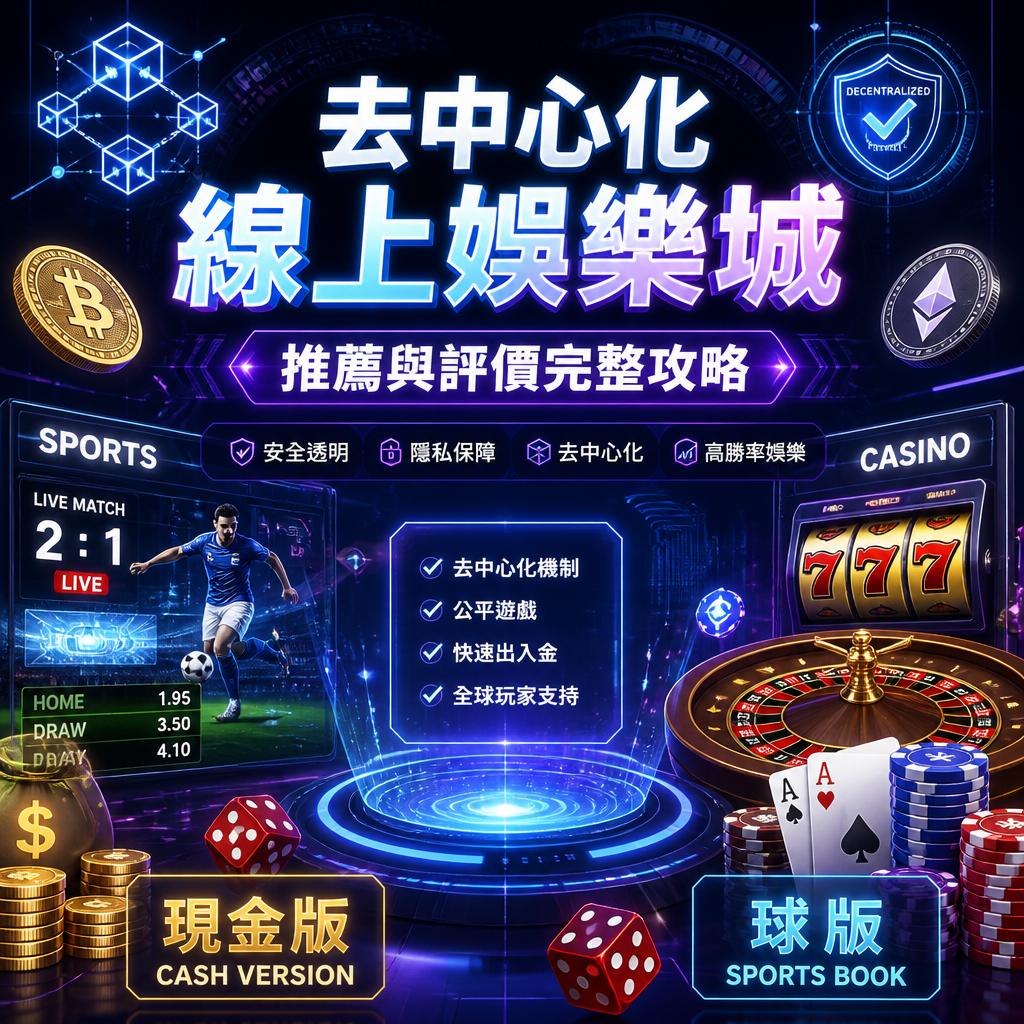 去中心化線上娛樂城推薦與評價完整攻略