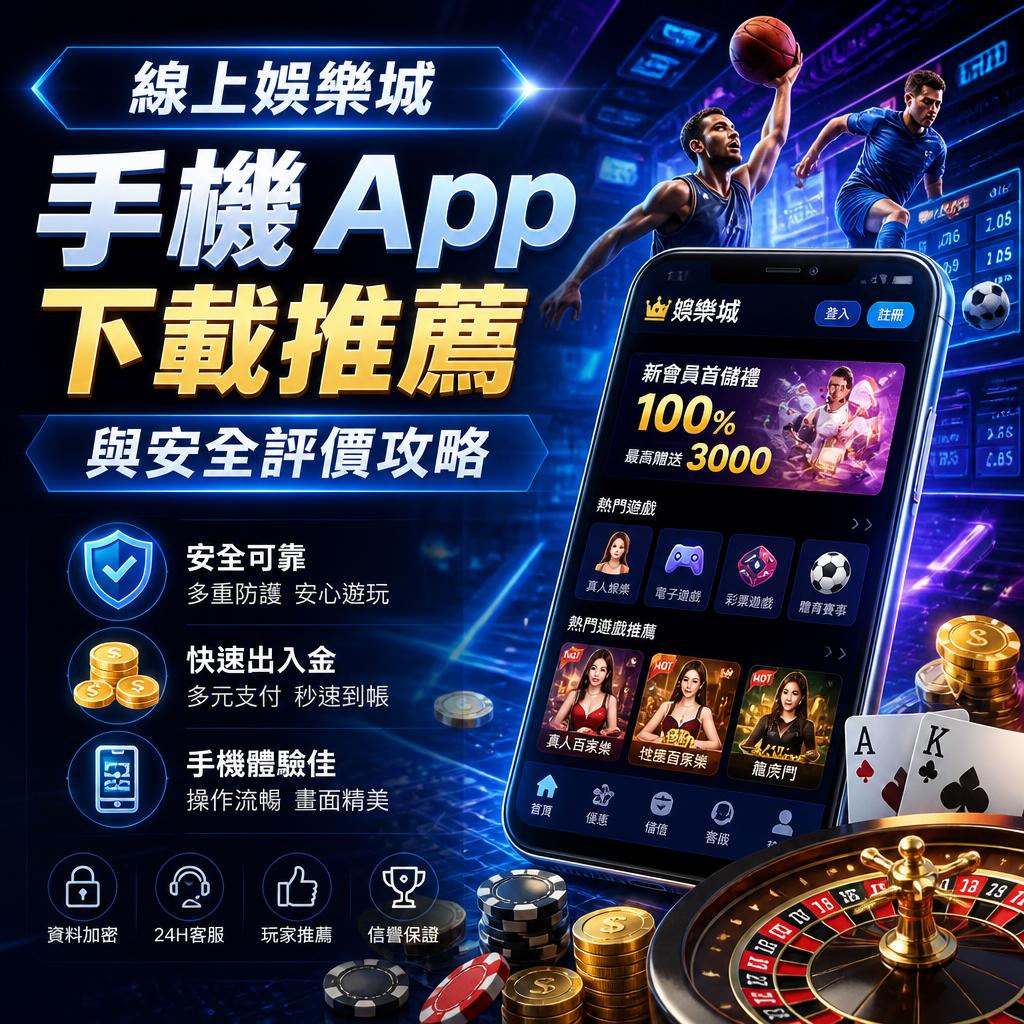 線上娛樂城 手機 App 下載推薦與安全評價攻略